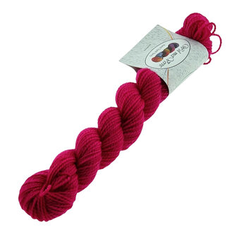 Merino Twist Sock Mini - Magenta 0122