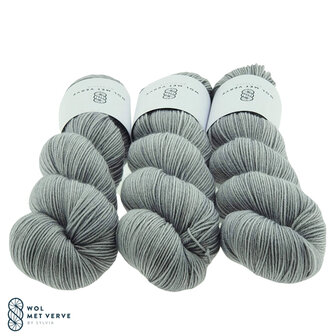 Basic Sock 4-ply - Silver Grey 0123