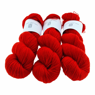 Basic Sock 4-ply - Cayenne Red 0123