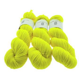 Basic Sock 4-ply - Fluorescent Lemon 0123