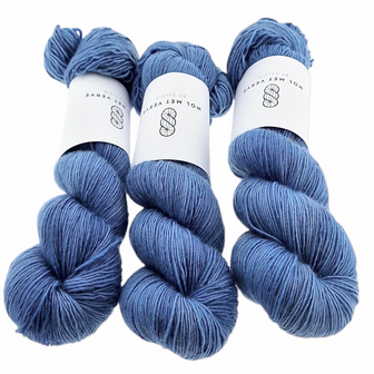 Merino Singles - Wedgewood 0124