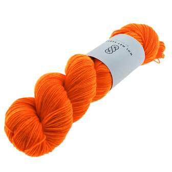 Basic Sock 4-ply - Fluorescent safety orange 0124