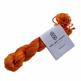 Pure Silk Borduurzijde - Saffron Spice 460