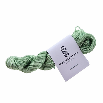 Pure Silk Borduurzijde - Sage Leaf 450