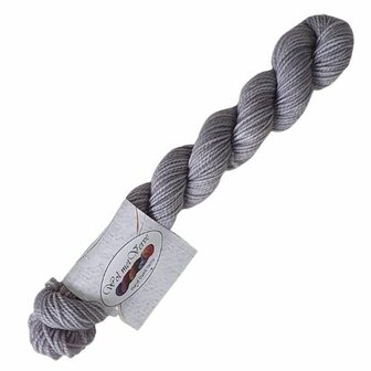 Merino Twist Sock Mini - Silver 0124