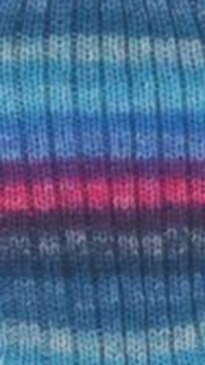 Simple Sock - Self striping 003