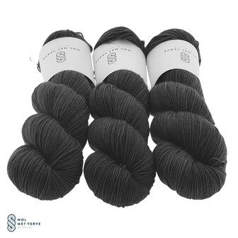 Basic Sock 4-ply - Toner Black 0224