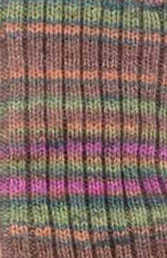 Simple Sock - Self striping 25-014