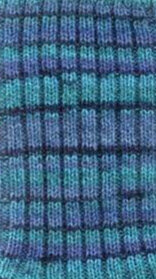 Simple Sock - Self striping 25-011