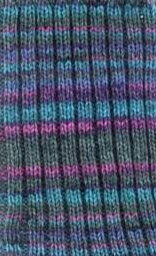 Simple Sock - Self striping 25-008