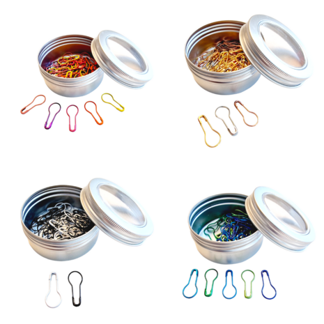 Open Stitch Markers - Metal