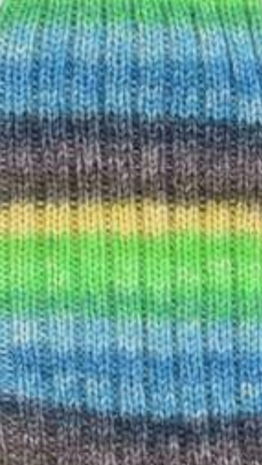 Simple Sock - Self striping 005