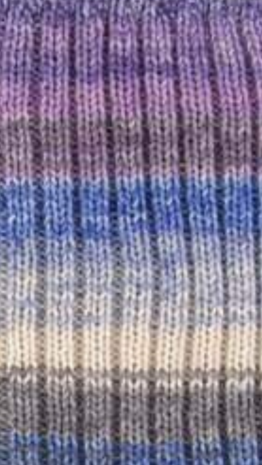 Simple Sock - Self striping 006