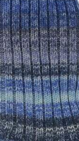 Simple Sock - Self striping 007