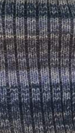 Simple Sock - Self striping 008