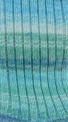 Simple Sock - Self striping 012