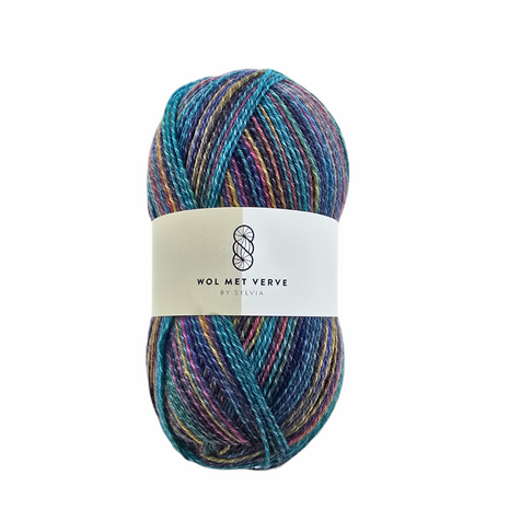 Simple Sock - Self striping 25-007