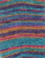 Simple Sock - Self striping 25-007