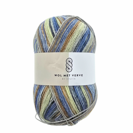 Simple Sock - Self striping 25-001