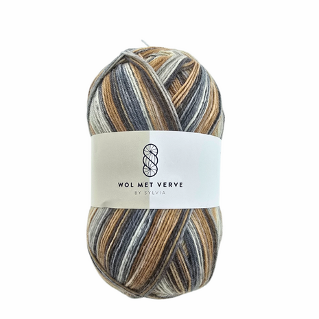 Simple Sock - Self striping 25-005