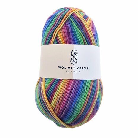 Simple Sock - Self striping 25-016