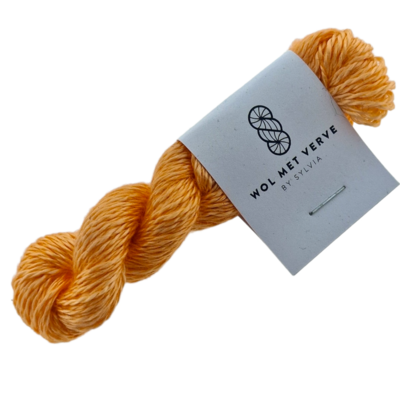 Pure Silk Borduurzijde - Cantaloupe