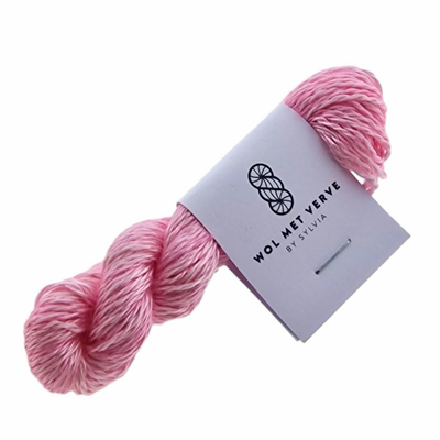 Pure Silk Borduurzijde - Ballerina Pink