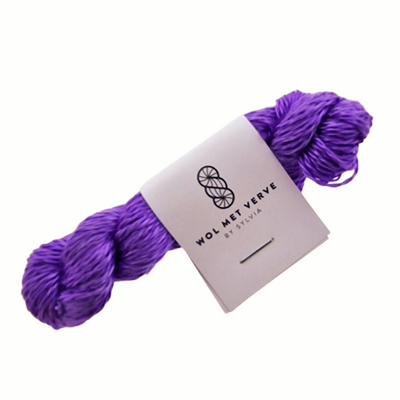 Pure Silk Borduurzijde - Electric Violet 444