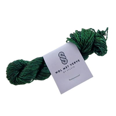 Pure Silk Borduurzijde - Moss