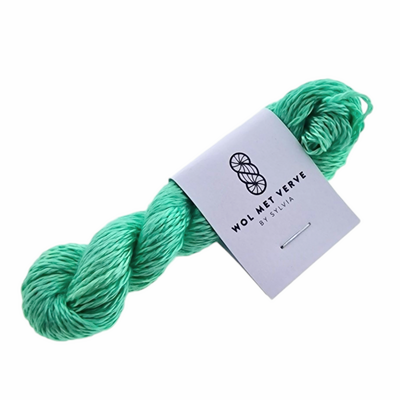 Pure Silk Borduurzijde - Spearmint Breeze