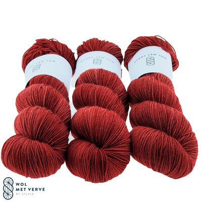 Basic Sock 4-ply - Chili pepper 0124