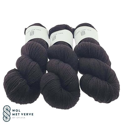 Basic Sock 4-ply - Aubergine 0124