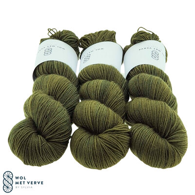 Basic Sock 4-ply - Olive Drab 0224