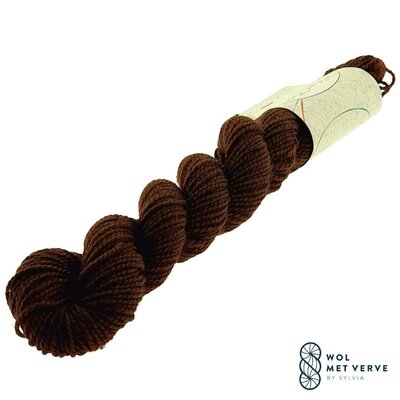 Merino Twist Sock Mini - Chocolate