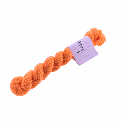 Merino Twist Sock Mini - Cantaloupe 0124