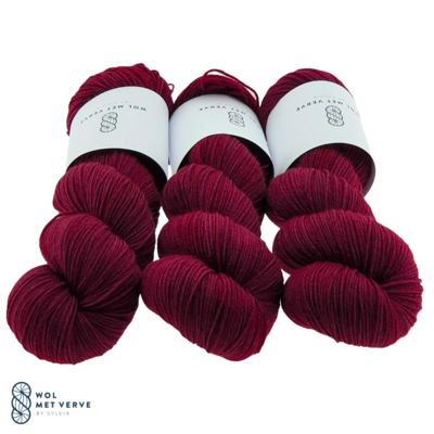 Basic Sock 4-ply - Cranberry 0224